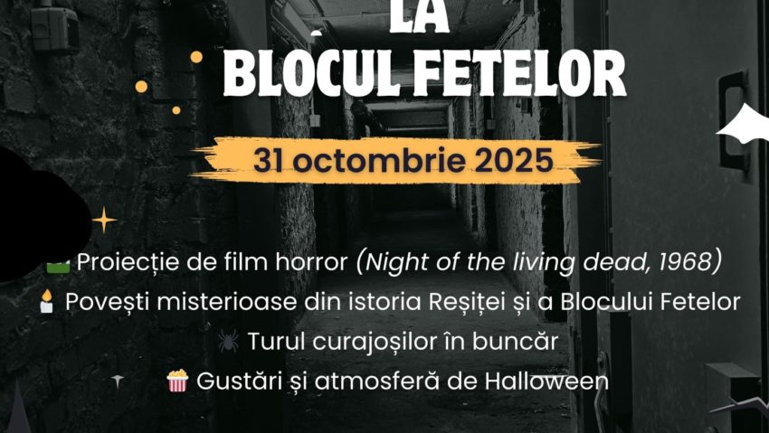 Cum se pregătește Halloweenul la Blocul Fetelor din Reșița?  - Stiri Resita