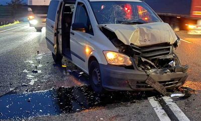 Giurgiu: Ce s-a întâmplat într-un accident între o autoutilitară și un microbuz?