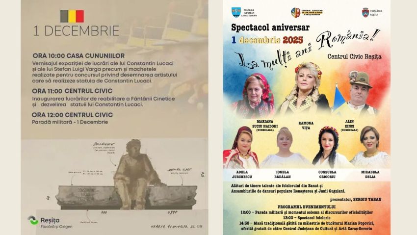Ce evenimente speciale pregătește Reșița pentru Ziua Națională a României?  - Stiri Resita
