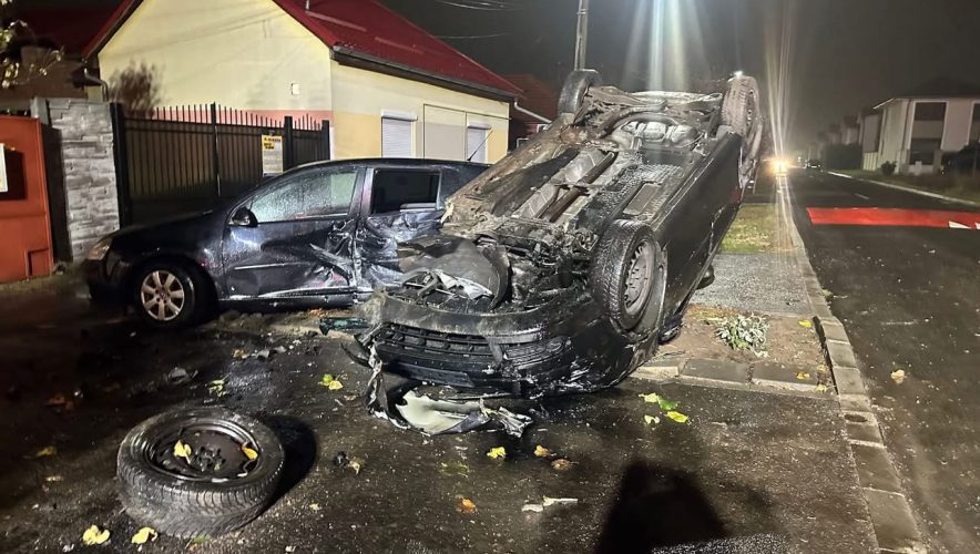 Ce s-a întâmplat în accidentul spectaculos de pe strada Constituției din Arad?