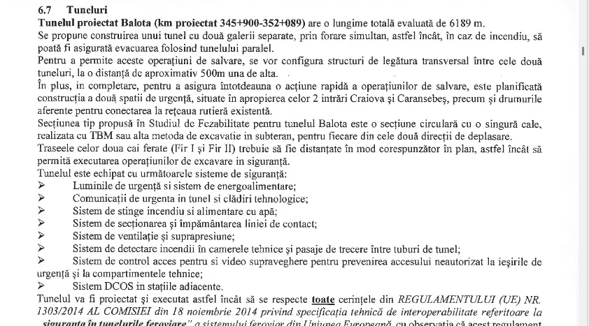 Cine a depus oferte la licitația pentru lotul 3 Craiova – Caransebeș, cu tunelul de 6 km?