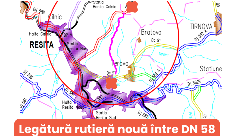 Cum a reușit Centura de sud a Reșiței să obțină finanțare?  - Stiri Resita