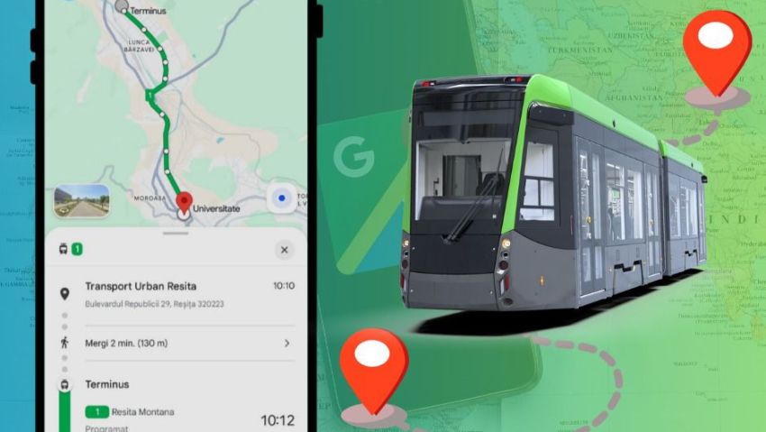 Cum poți accesa programul autobuzelor și tramvaielor pe Google Maps?  - Stiri Resita