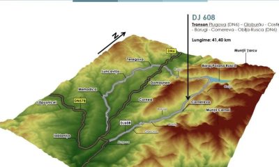 Au fost finalizate lucrările de modernizare la Drumului Județean 608 din Caraș-Severin?  - Stiri Resita