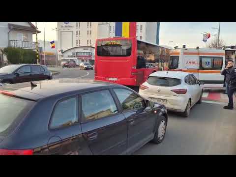 Ce s-a întâmplat la intersecția Moților și Bulevardul Horea din Alba Iulia?
