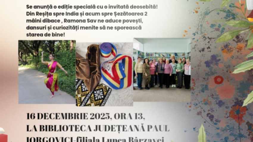 Cum sărbătorește „2 mâini dibace” 2 ani de activitate la Biblioteca Județeană Reșița?  - Stiri Resita