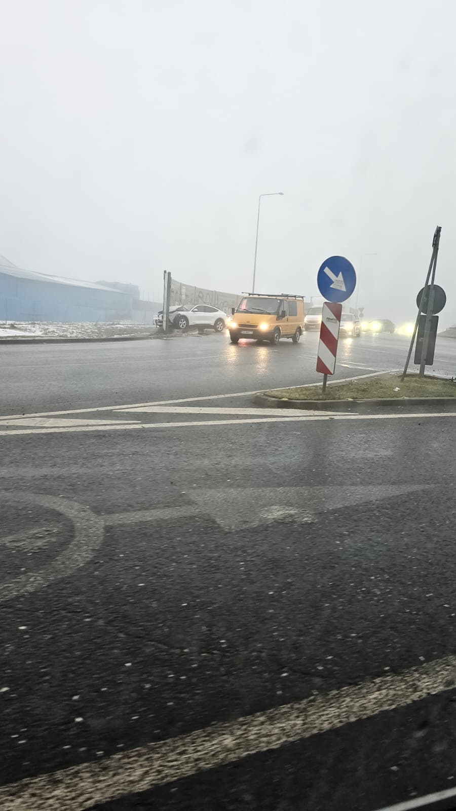 Accident spectaculos la intrarea pe A3 București-Ploiești: Ce s-a întâmplat?