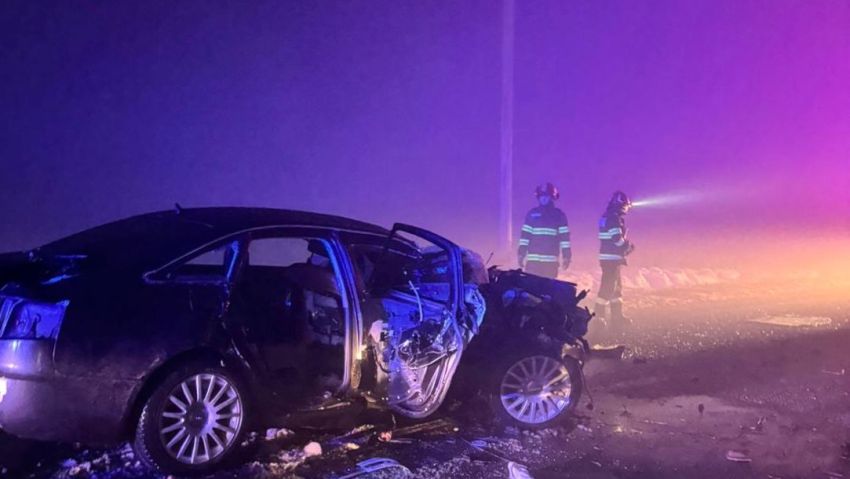 Ce s-a întâmplat într-un accident tragic: o persoană decedată și alte două spitalizate?